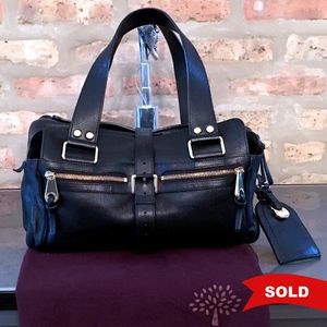 SOLD Authentic Mulberry Black Mabel Satchel SOLD